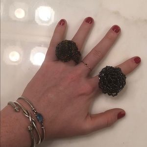 J.Crew Beaded Rings- Add to any BUNDLE!